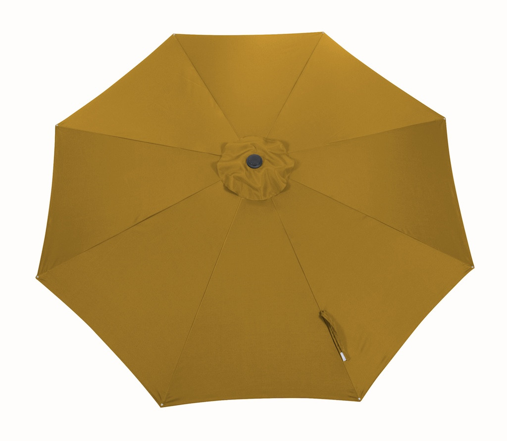 PROLOISIRS Toile Parasol Mat Droit 300 par 8 Polyester 200gr SD - Curry