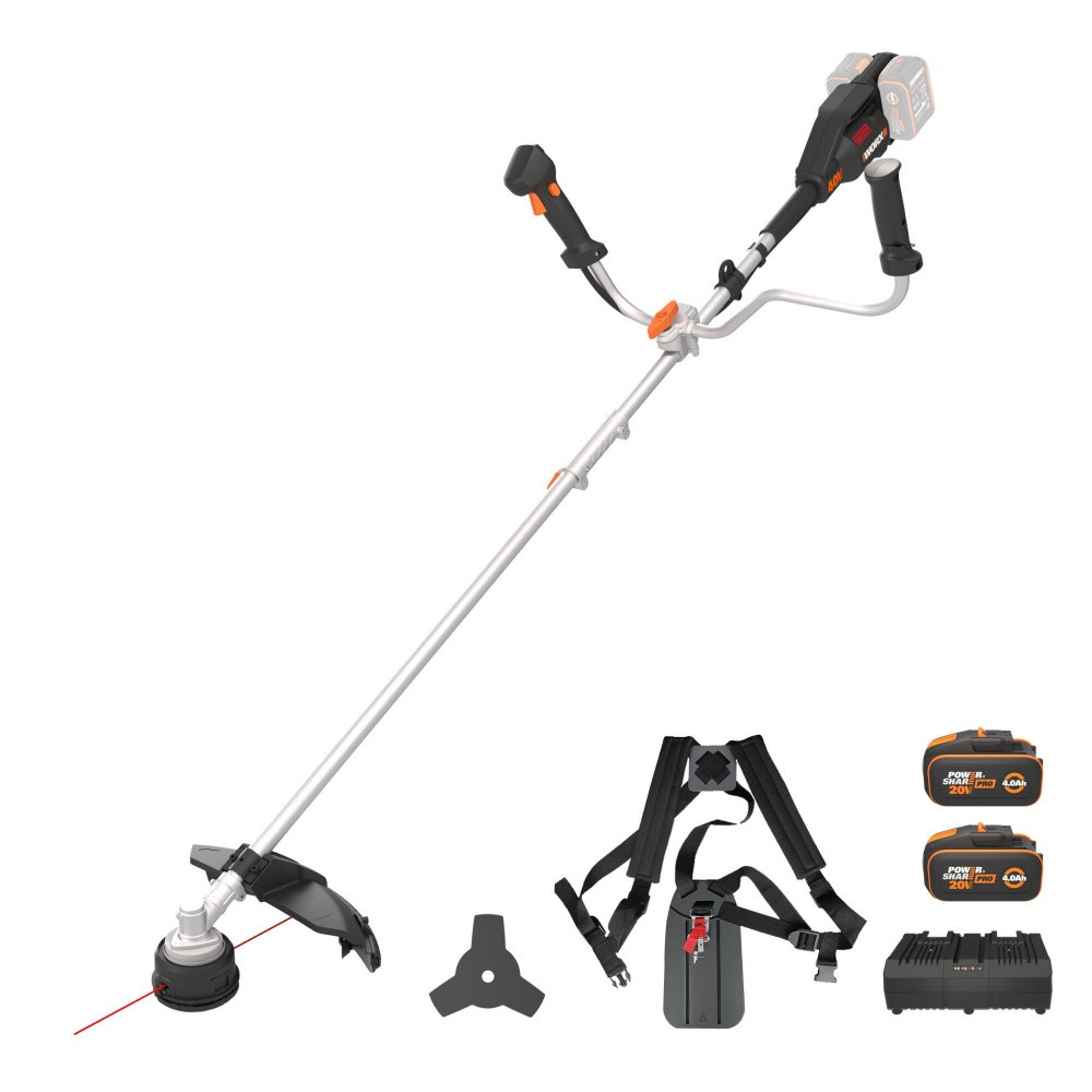 Worx Débroussailleuse Sur Batterie Worx Wg084e.1 40 V, L.38 Cm
