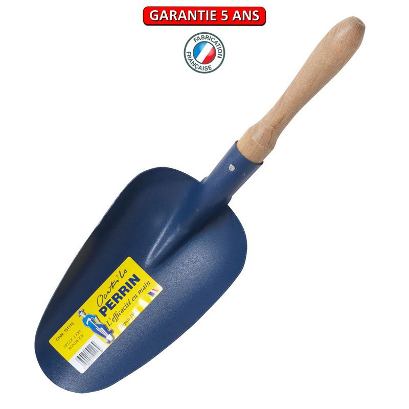 Pelle À Terreau, Pelle À Pellet, Pelle À Feu Ronde Emmanchée