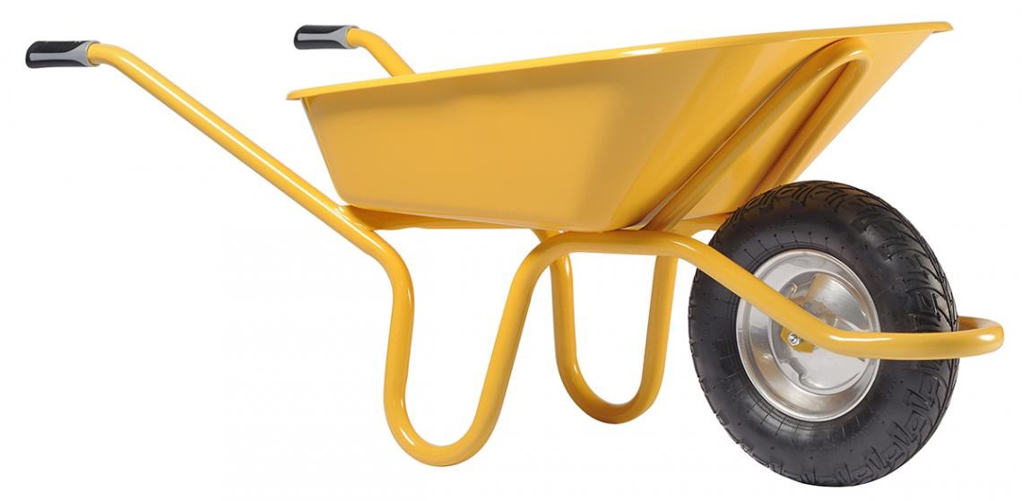Brouette Expert 100l Peinte Roue Gonflée