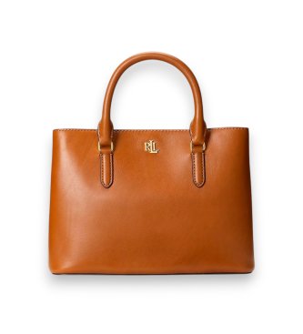 Lauren Ralph Lauren pour femme. 431876725005 Sacoche en cuir Marcy marron (OSFA), Casuel, Classique