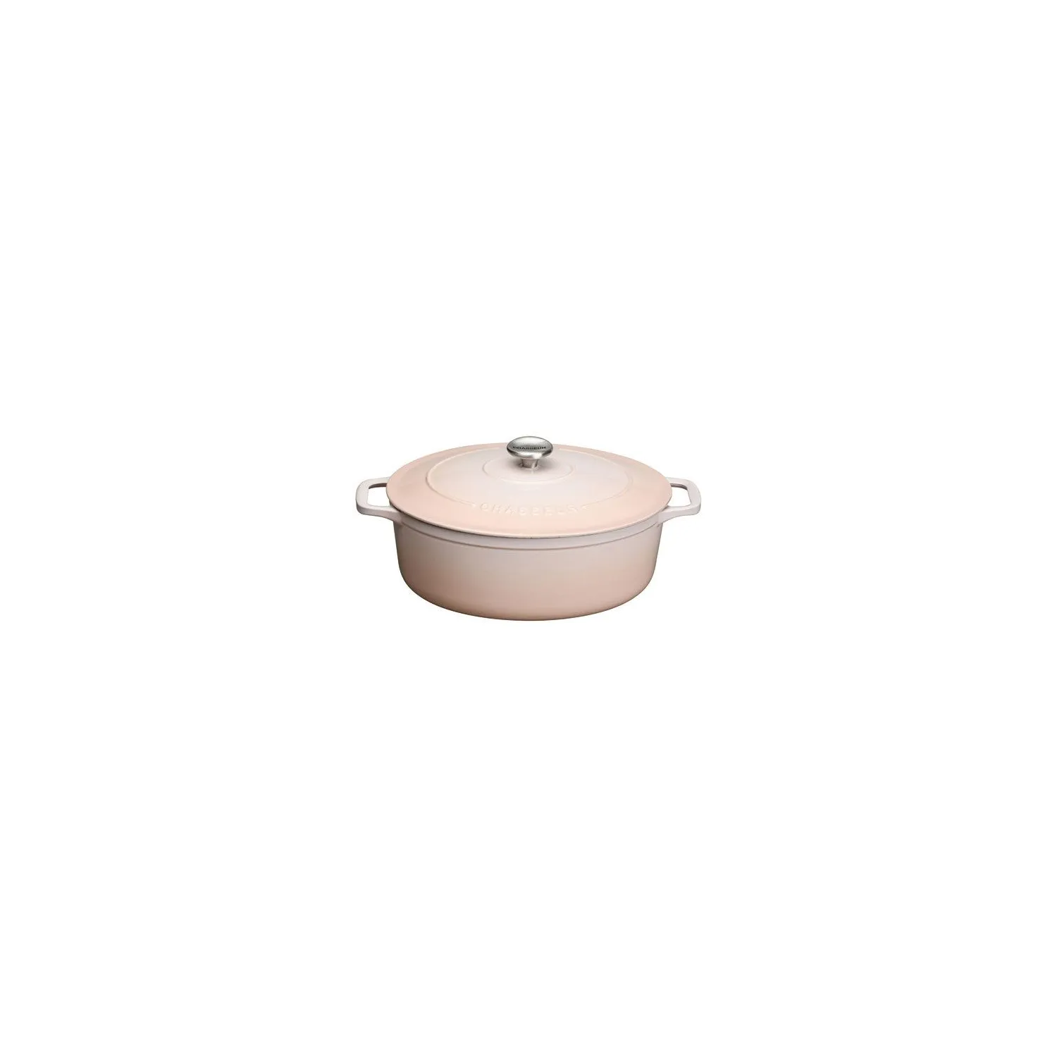 Cocotte Ovale En Fonte 33cm Champagne Chasseur Puc473301a