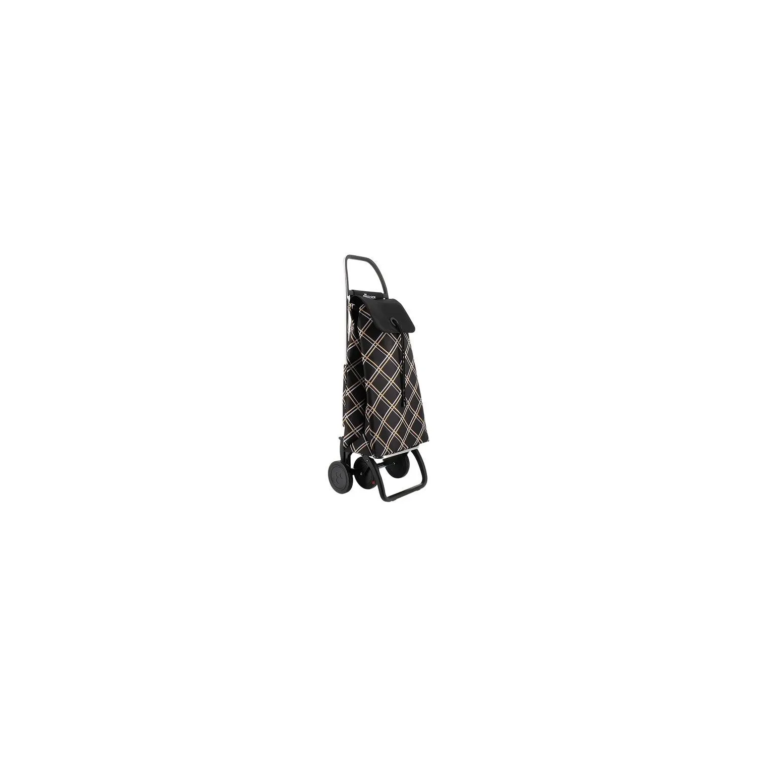 Poussette De Marché 4 Roues 43l Noir Rolser Imx398 Negro