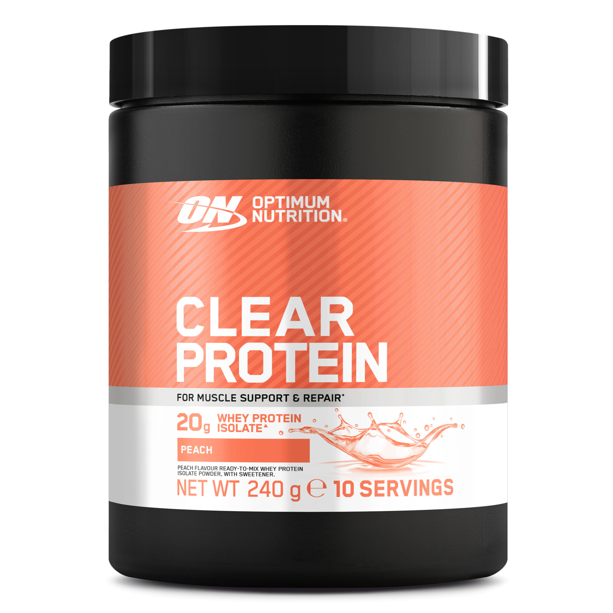 Clear Protein (240 Kg) - Peach - Optimum Nutrition